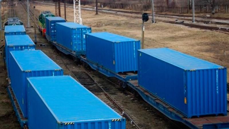 Украинский поезд в обход России пересек Азербайджан