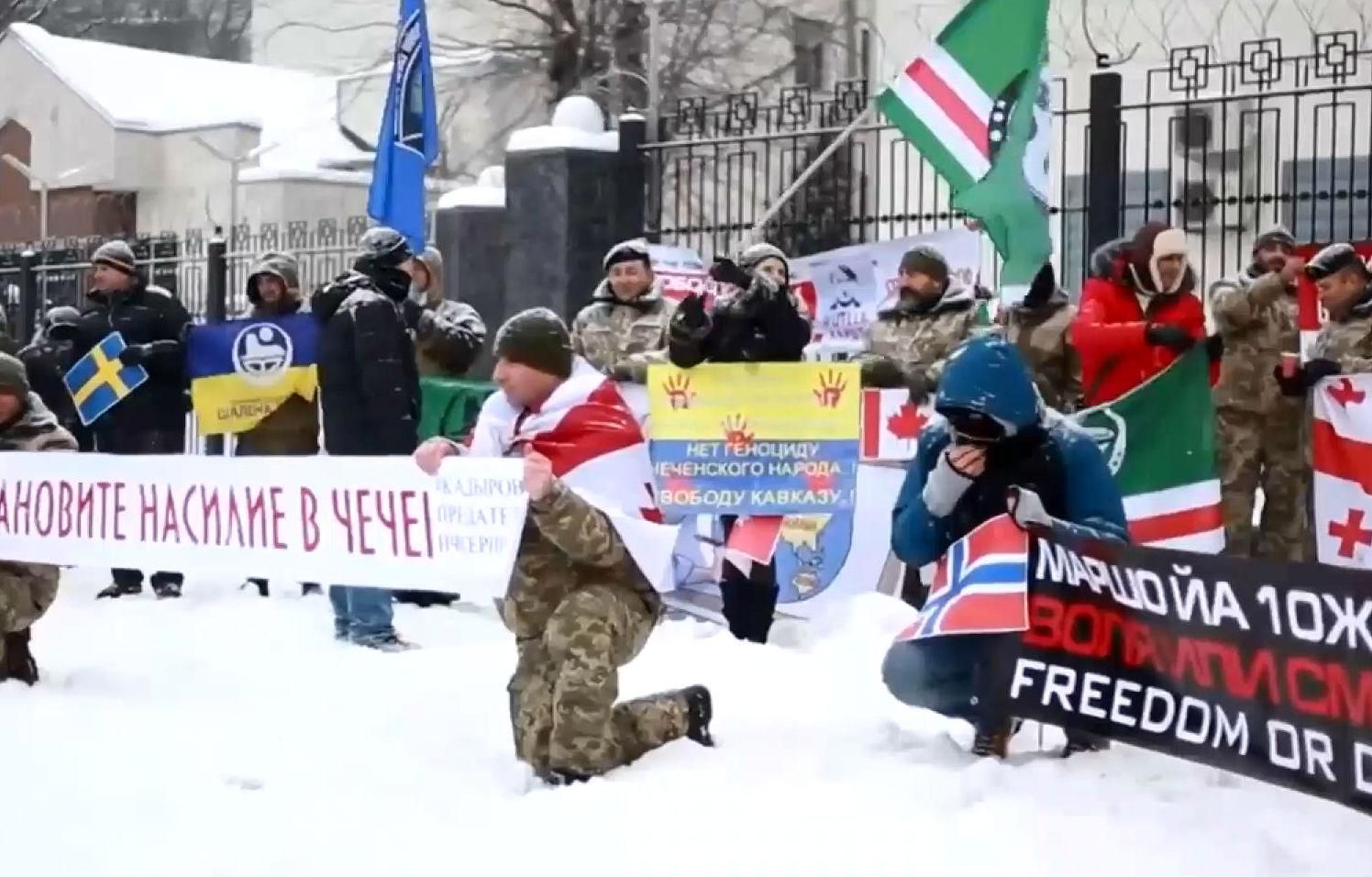 Від Путіна вимагають залишити Україну та Чечню Від Путіна вимагають залишити Україну та Чечню