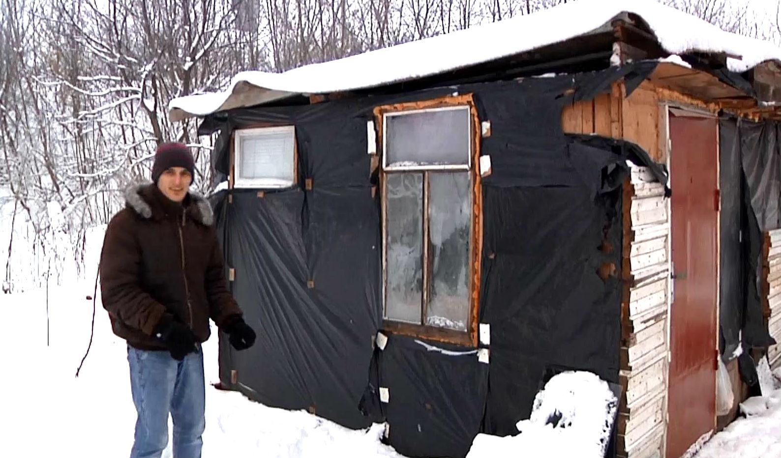 Без крыши над головой: непростая история одного украинца Без крыши над головой: непростая история одного украинца