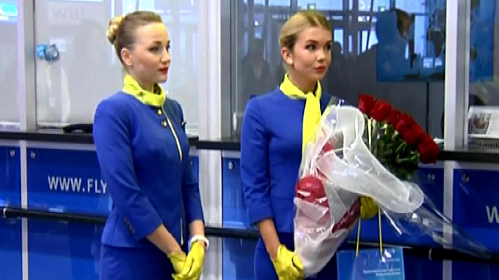 Українська авіакомпанія привітала у Борисполі 30-мільйоннього пасажира