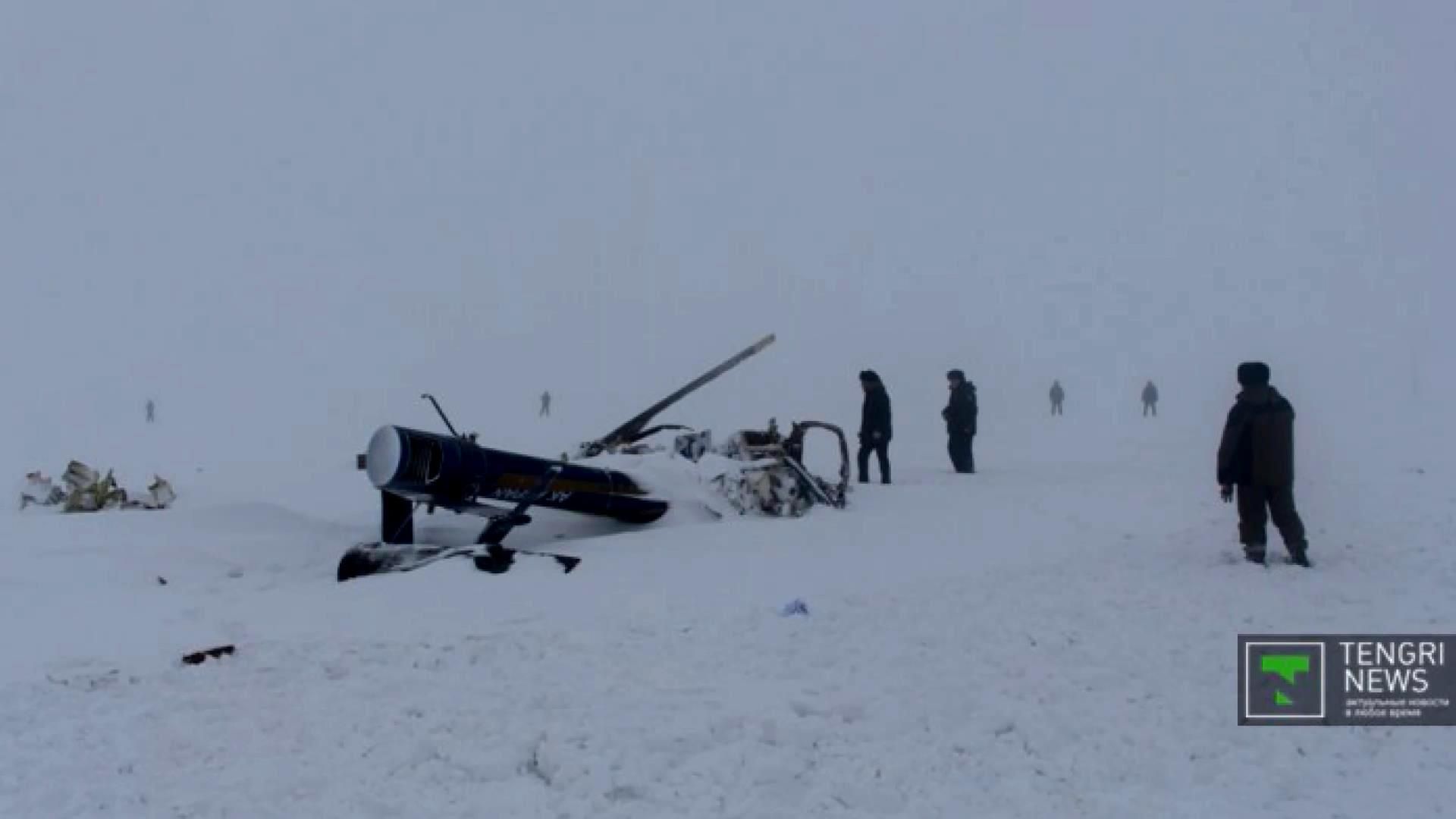 Вертолет с медиками и младенцем разбился в Казахстане Вертолет с медиками и младенцем разбился в Казахстане