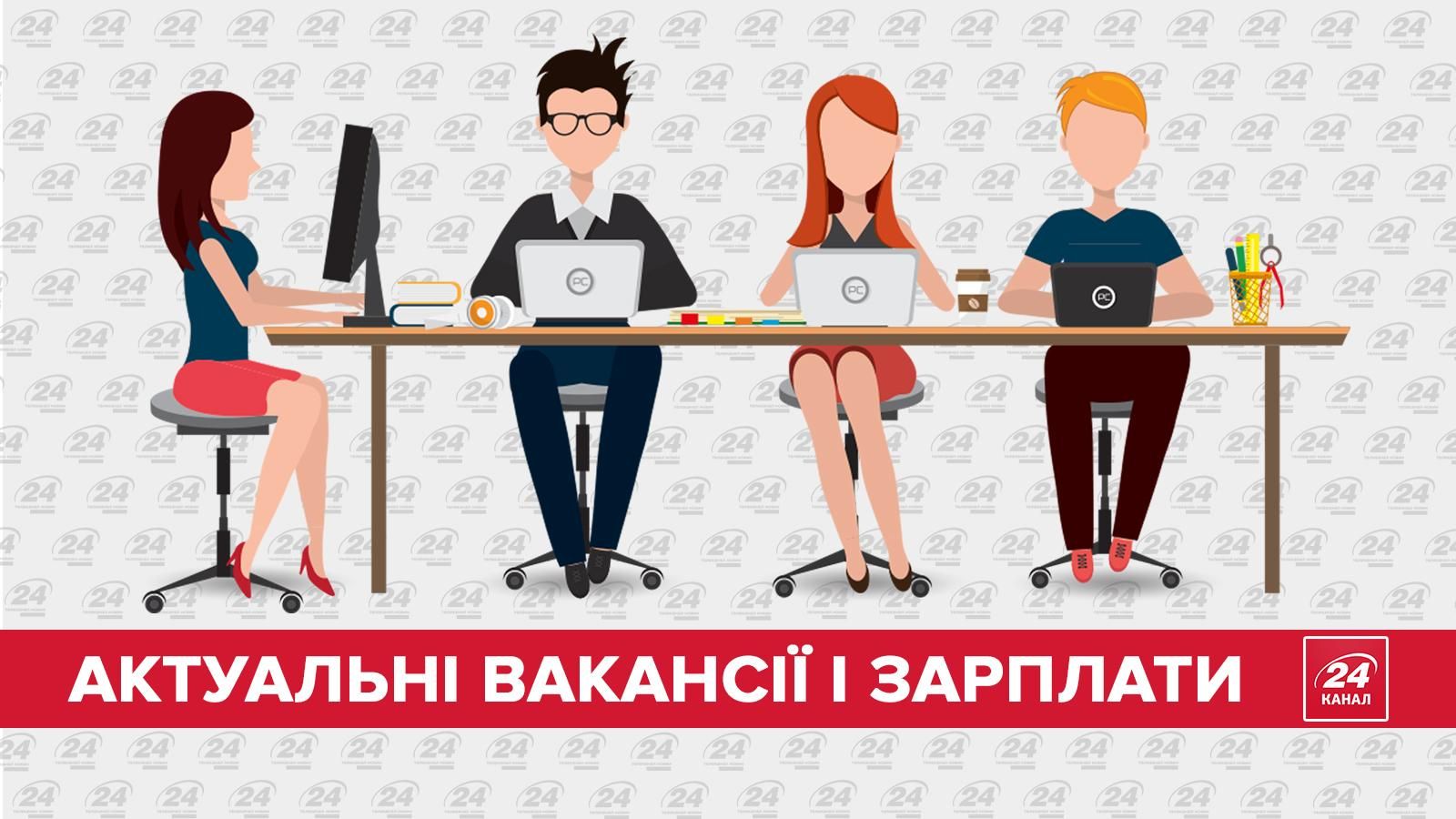 Де знайти роботу: актуальні вакансії і зарплати (Інфографіка)