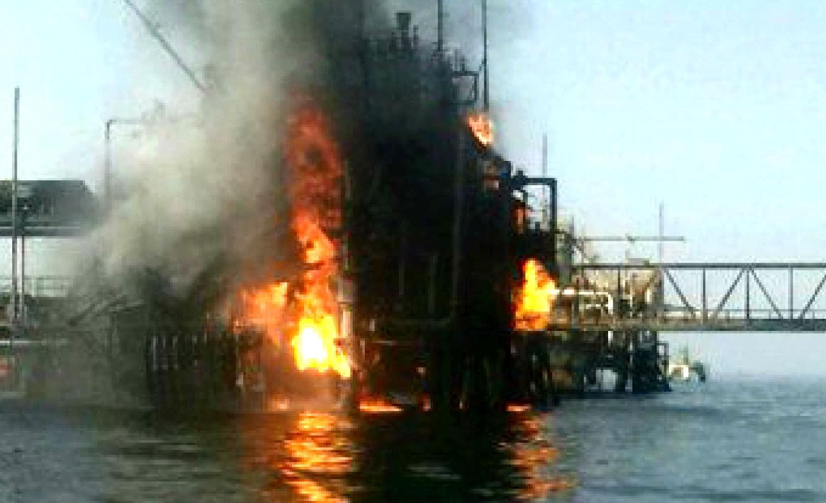 Вибух на нафтовій платформі стався у Венесуелі, є постраждалі Вибух на нафтовій платформі стався у Венесуелі, є постраждалі