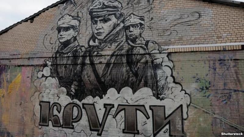 В Харькове открыли мурал, посвященный героям Крут В Харькове открыли мурал, посвященный героям Крут