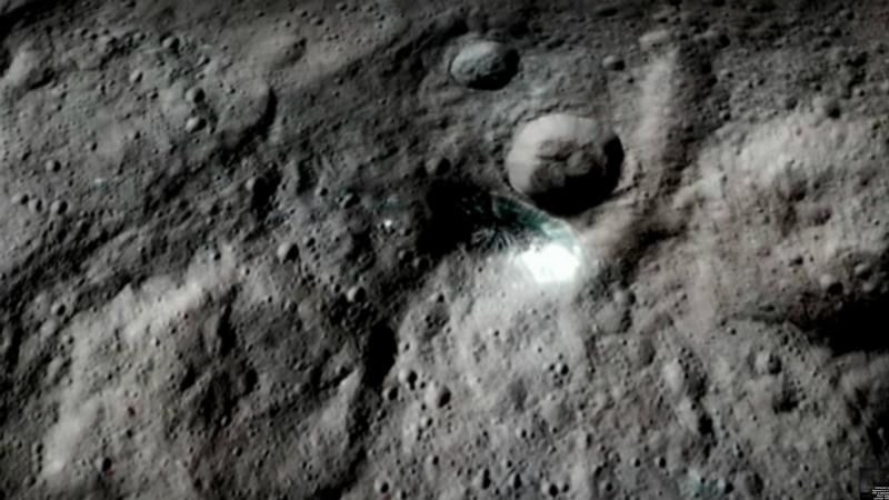 NASA показало захоплююче відео польоту над планетою Церера NASA показало захоплююче відео польоту над планетою Церера