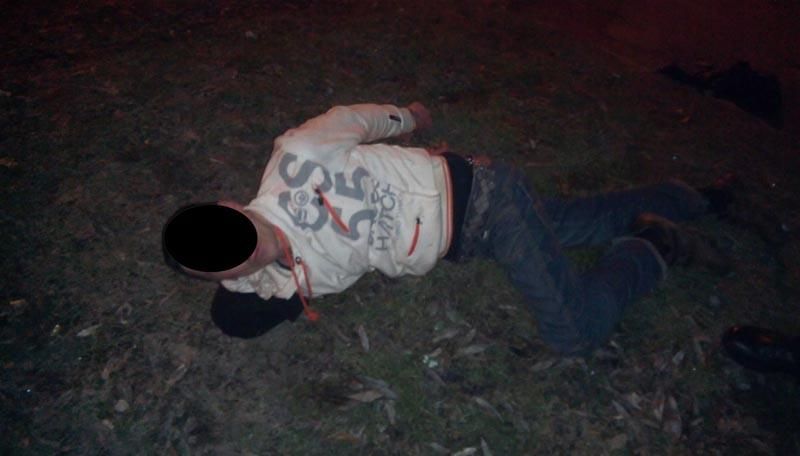 Во Львове задержали мужчину, который с ножом бросался на прохожих Во Львове задержали мужчину, который с ножом бросался на прохожих