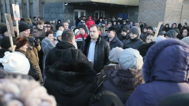 Митинг против Губарева толкнул террористов на провокацию