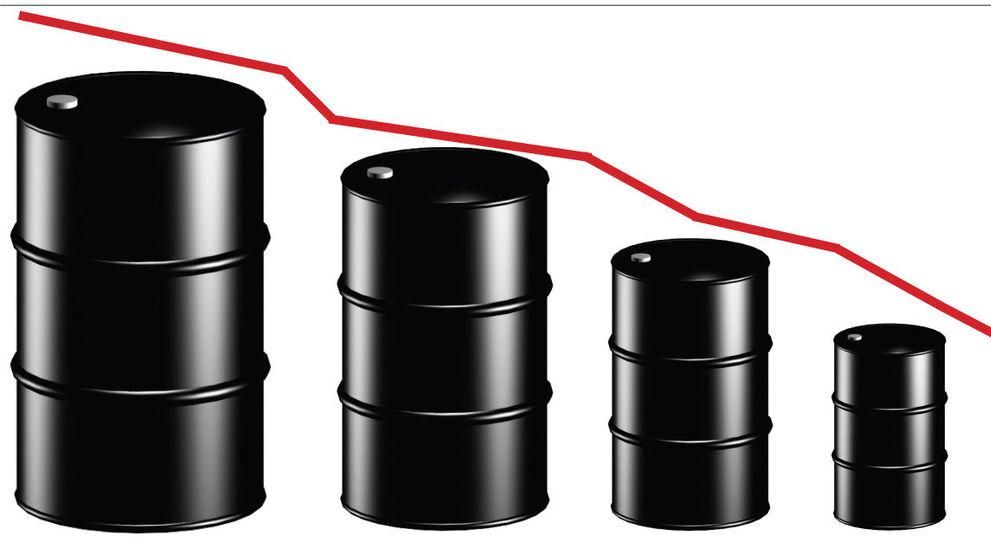 Как колебалась цена на нефть в течение последних 40 лет (Инфографика)