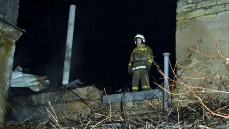 В центрі Одеси загорівся будинок
