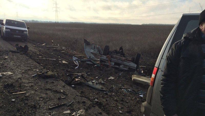 Делом взорвавшегося под Марьинкой автобуса занялась прокуратура