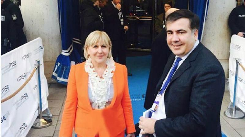 Саакашвілі показав свою маму Саакашвілі показав свою маму