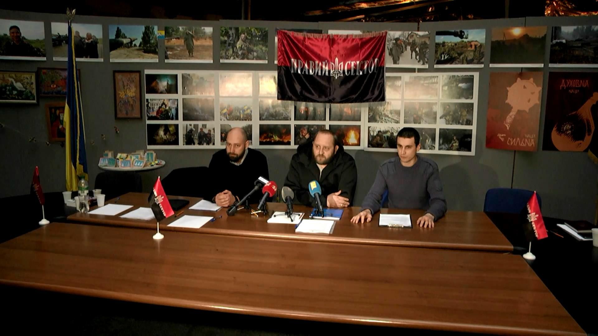 "Правий сектор" після Яроша не обиратиме собі нового лідера "Правий сектор" після Яроша не обиратиме собі нового лідера