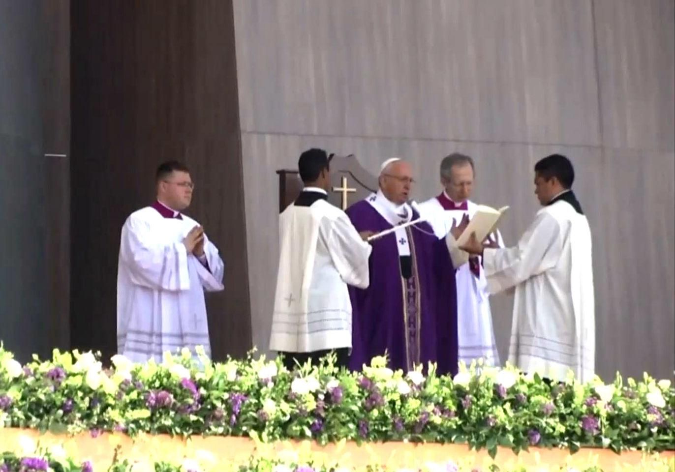 Папа Римський відвідав один із найнебезпечніших районів Мексики Папа Римський відвідав один із найнебезпечніших районів Мексики