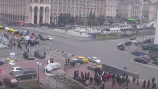 В Киеве собрали проплаченную акцию протеста В Киеве собрали проплаченную акцию протеста