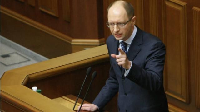 Яценюк допускає погіршення української економіки 