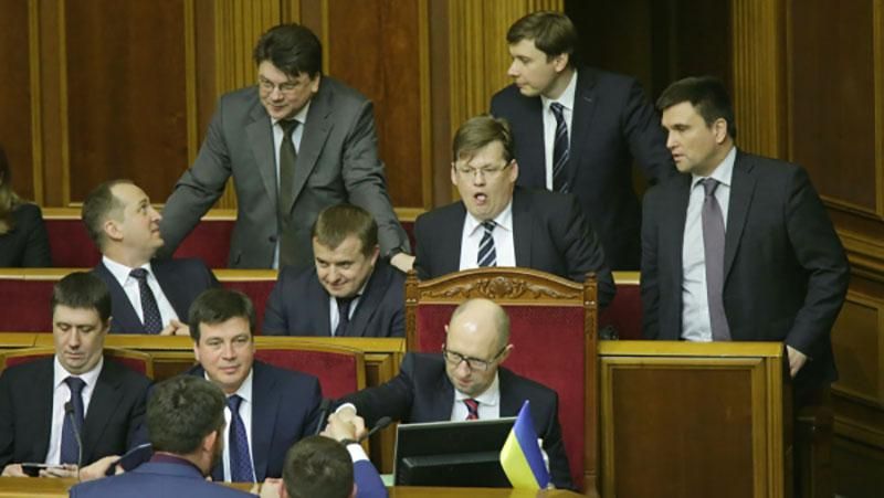 Резолюция о недоверии правительству уже в Раде Резолюция о недоверии правительству уже в Раде