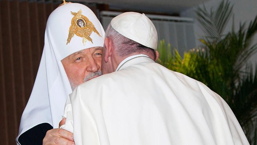 Папа Римський надихнув Патріарха Кирила до нових звершень