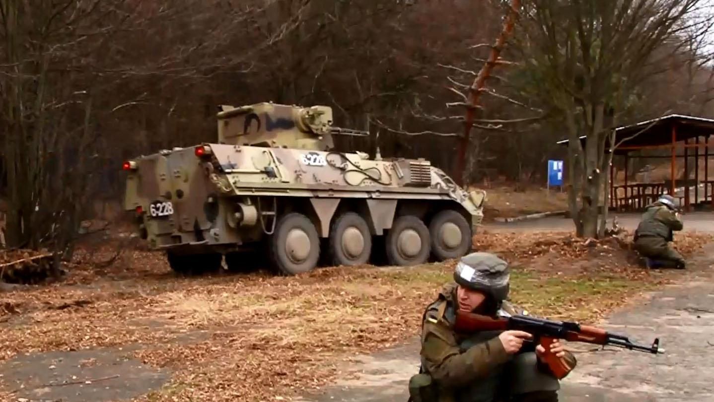 Як нацгвардійці тренуються за стандартами НАТО Як нацгвардійці тренуються за стандартами НАТО