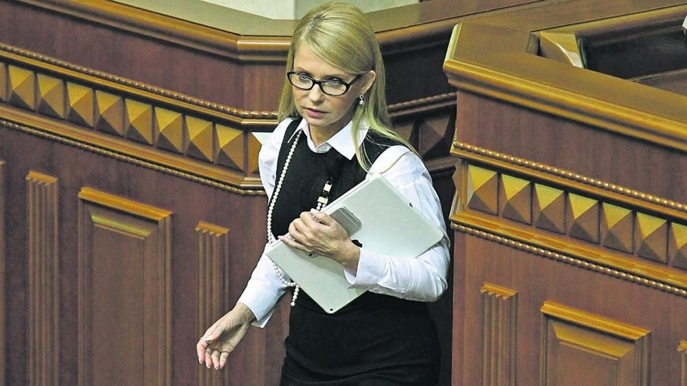 Тимошенко открестилась от премьерского кресла
