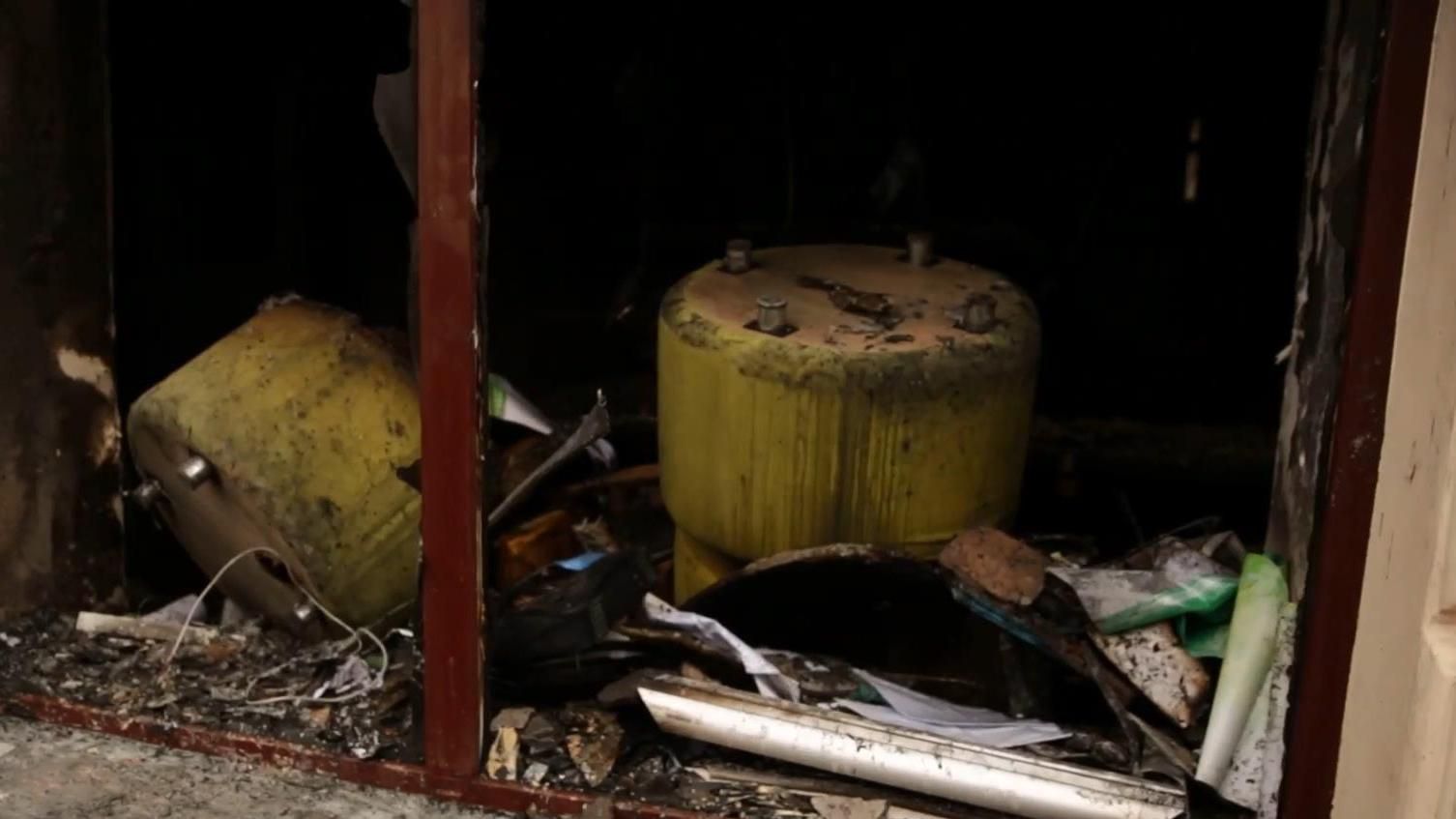 Три російські банки підпалили у Львові: з’явились деталі Три російські банки підпалили у Львові: з’явились деталі