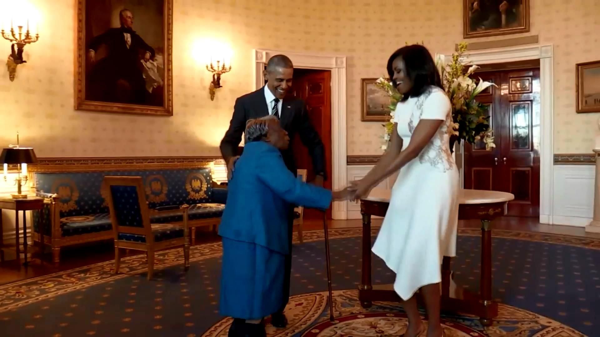 Барак Обама осуществил мечту 106-летней бабушки