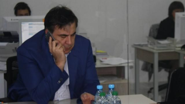 Саакашвілі похвалився затриманням чергового підлеглого-корупціонера Саакашвілі похвалився затриманням чергового підлеглого-корупціонера