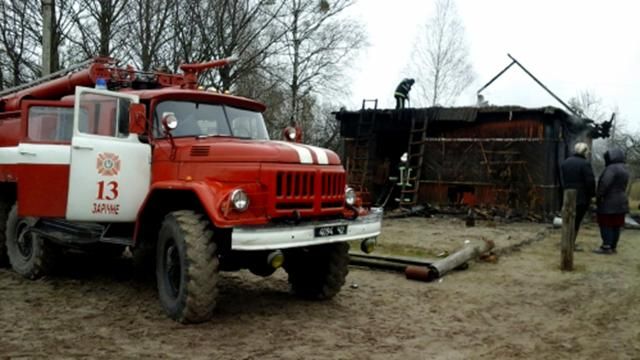 Трое детей сгорели в пожаре на Ровенщине