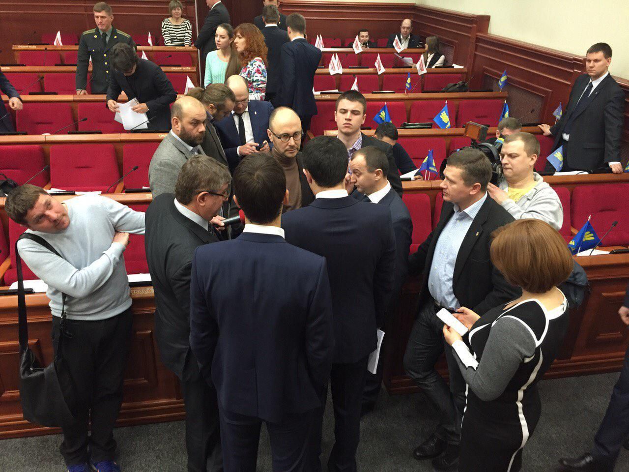 Заседание Киевсовета перенесли на 12:00
