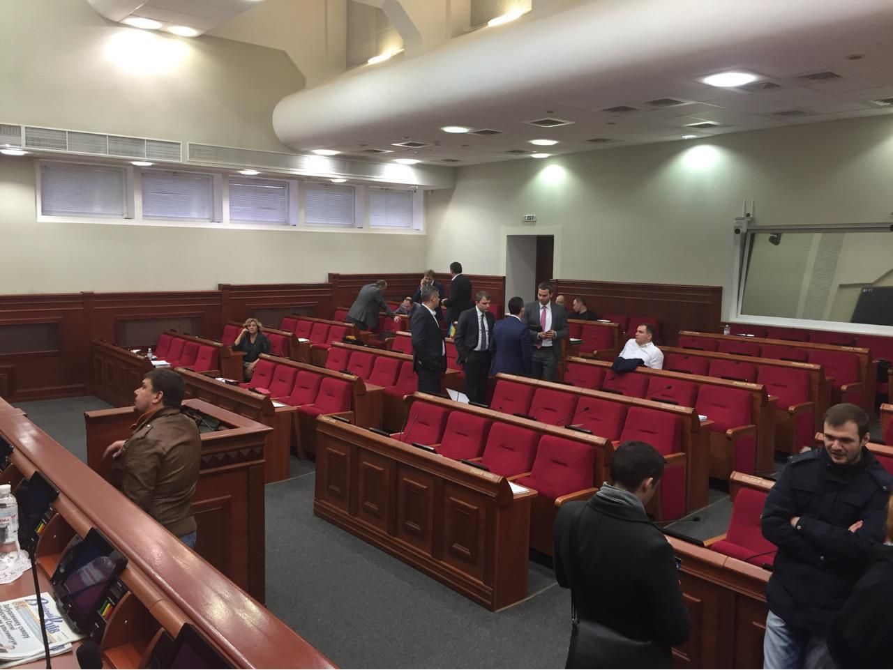 Заседание Киевсовета перенесли на 29 февраля