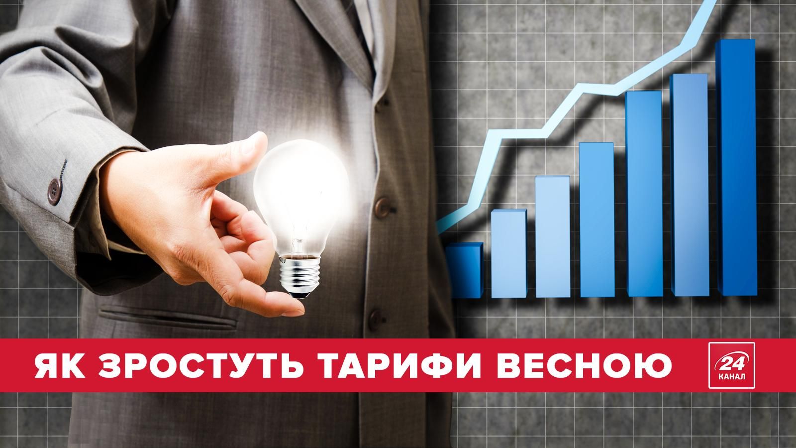 Як зростуть тарифи навесні: важлива інформація