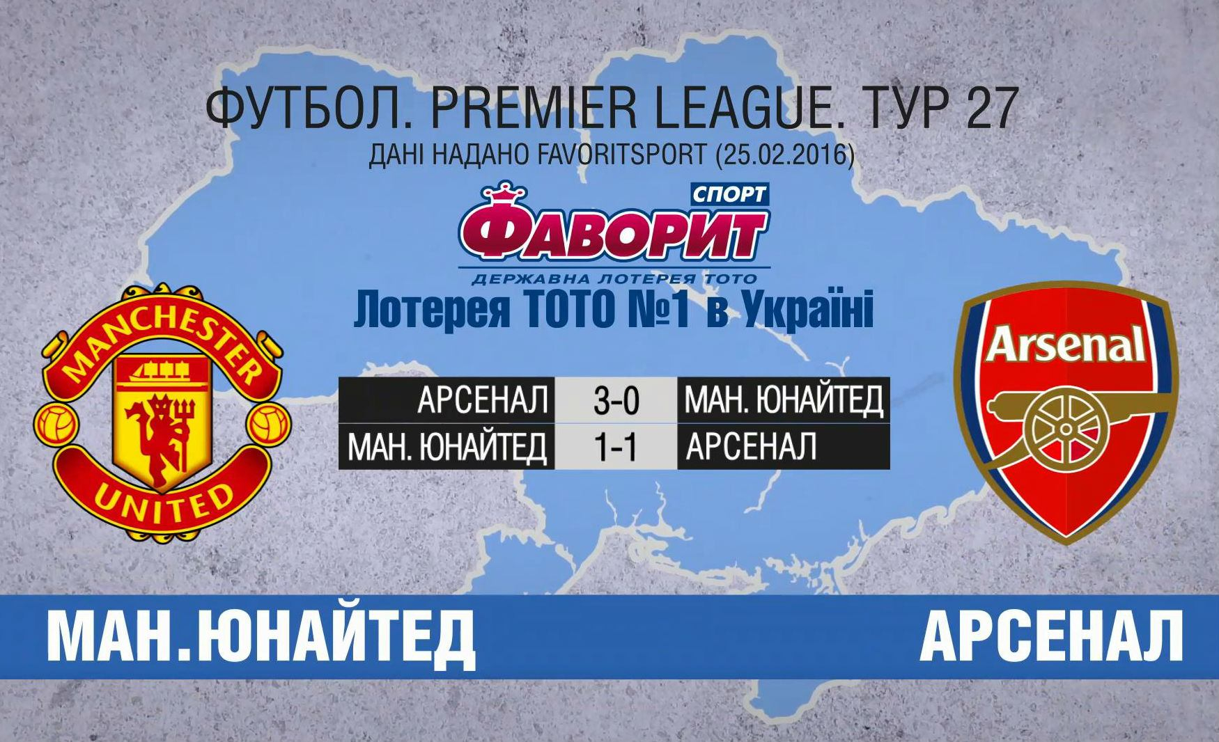 Букмекеры назвали фаворита в матче "Арсенал" — "Манчестер Юнайтед"