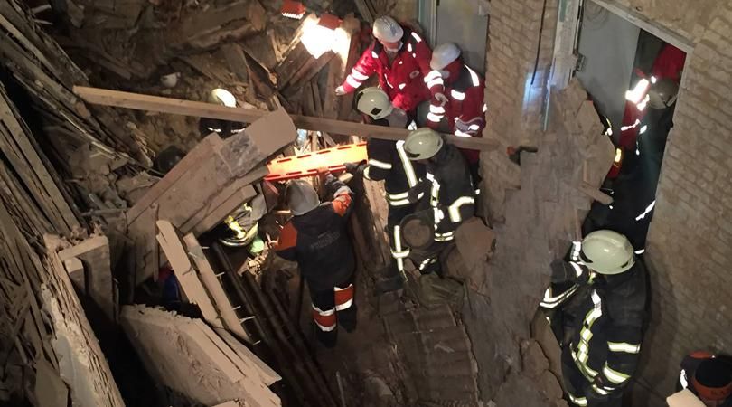 На Хмельницького у Києві — нова загроза обвалу у зруйнованому будинку На Хмельницького у Києві — нова загроза обвалу у зруйнованому будинку