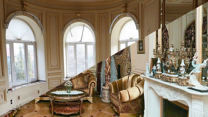 Як зруйнували маєток Пшонки за 2 роки: фотопорівняння Як зруйнували маєток Пшонки за 2 роки: фотопорівняння