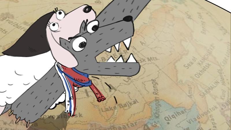 Карикатура тижня: вовчиця в овечій шкурі зачаїлася на "Інтері" Карикатура тижня: вовчиця в овечій шкурі зачаїлася на "Інтері"