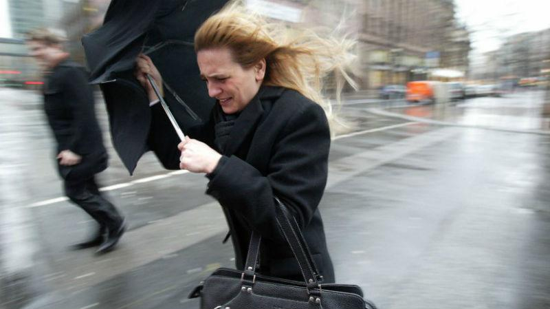 Весна начинается с штормового ветра и дождя