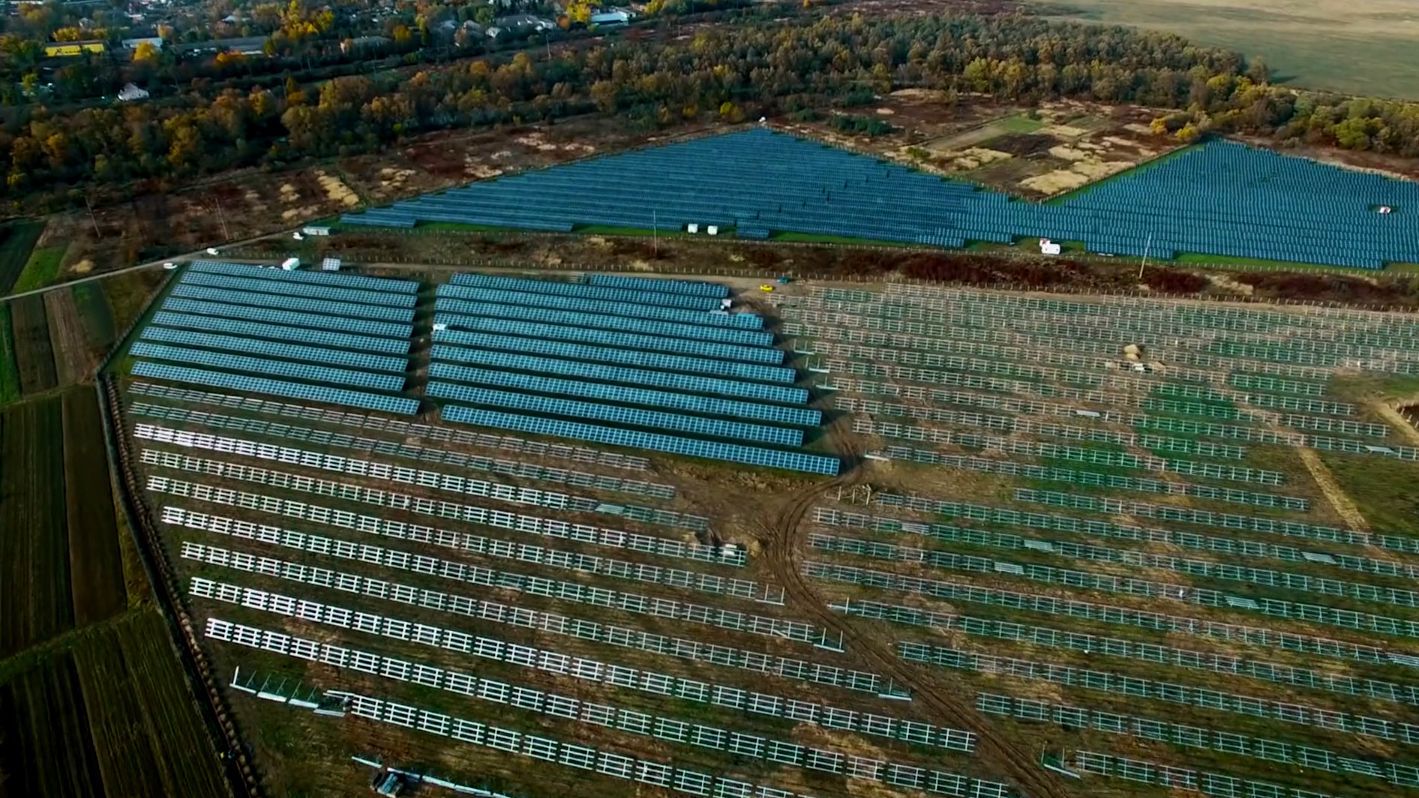 З'явилося вражаюче відео спорудження інноваційної електростанції на Львівщині З'явилося вражаюче відео спорудження інноваційної електростанції на Львівщині