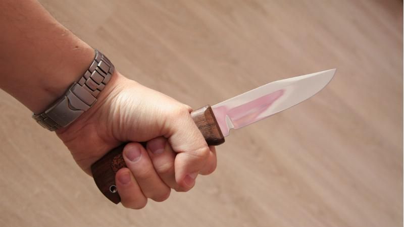 У Києві неадекватна жінка з дитиною вимахувала ножем У Києві неадекватна жінка з дитиною вимахувала ножем