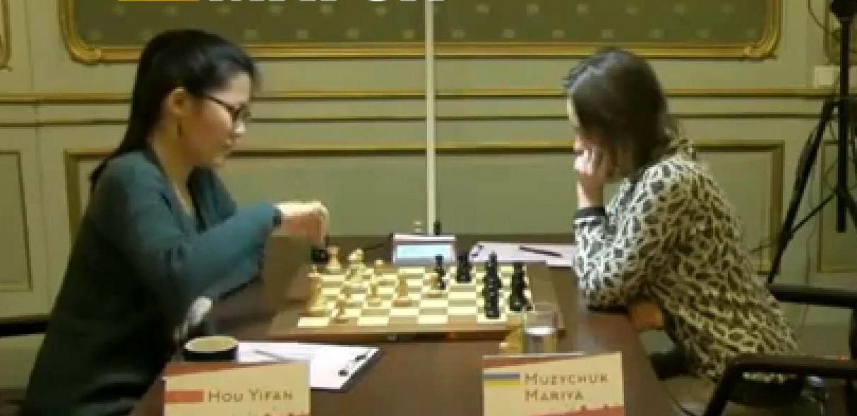 Шахматы: Мария Музычук проиграла вторую партию китаянке
