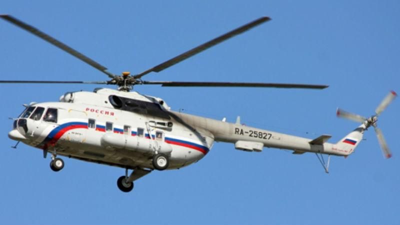 У Росії впав вертоліт силовиків