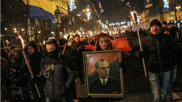 Українці не проти проспекту Бандери у Києві Українці не проти проспекту Бандери у Києві