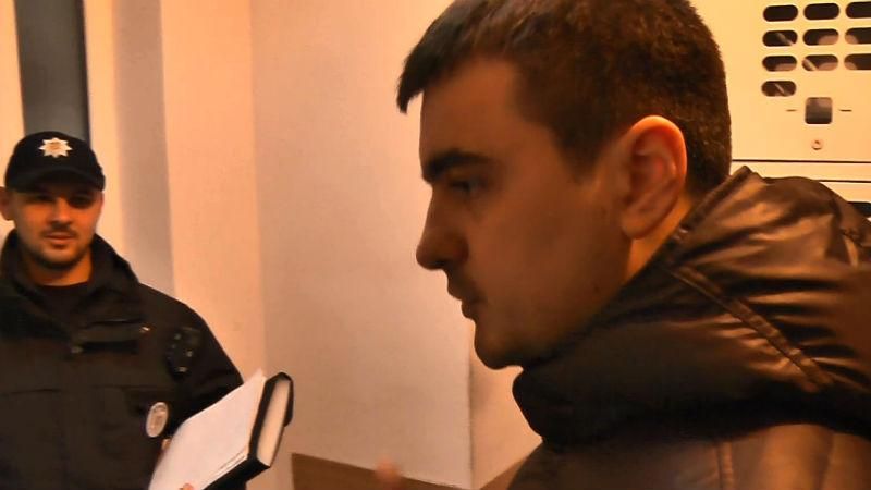 Сын одиозного экс-начальника ГАИ Львова наехал на полицейского