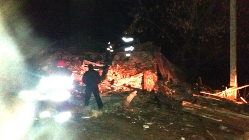 Обвал дома на Житомирщине: есть погибшие
