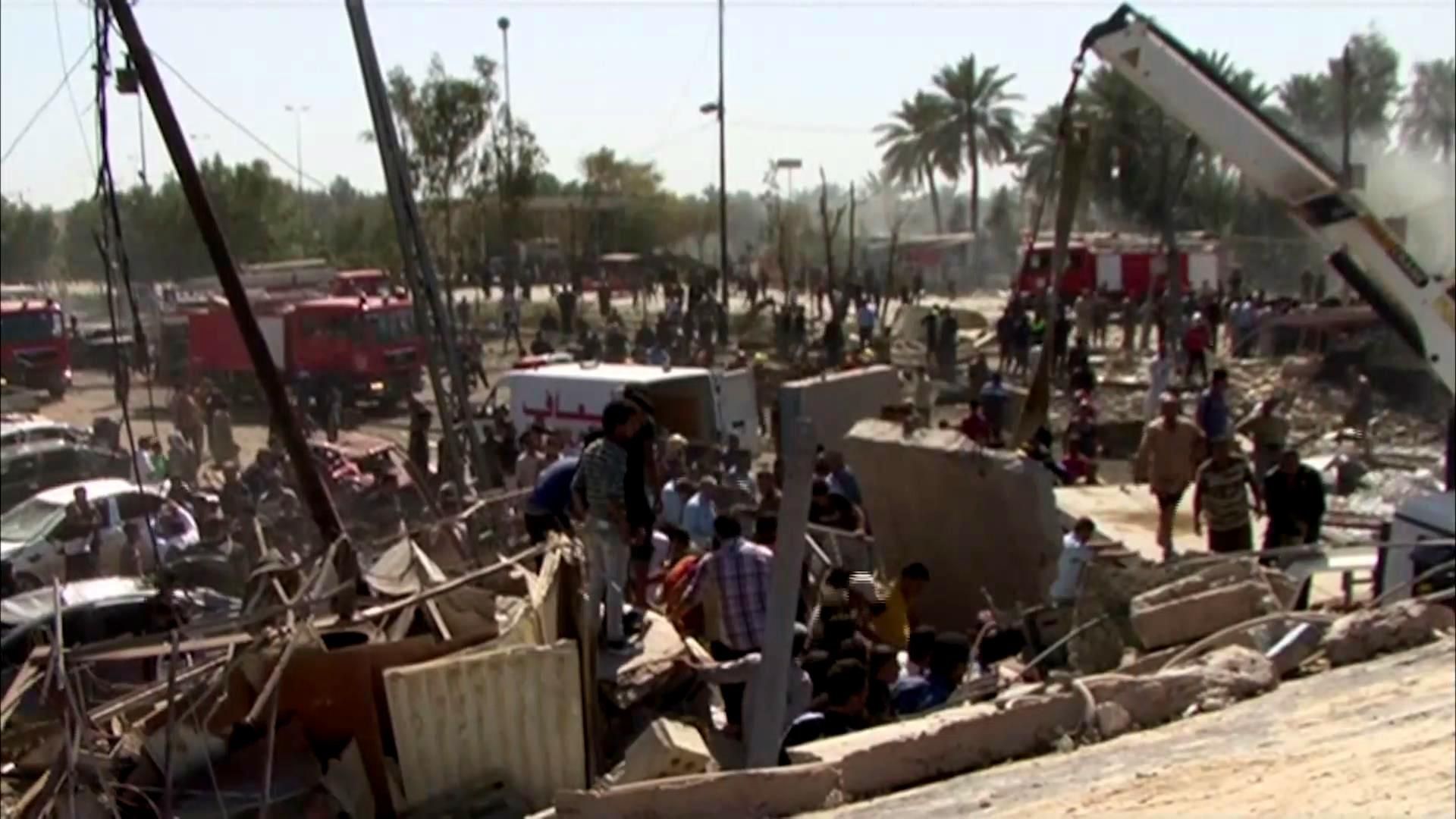 Понад півсотні людей загинули внаслідок теракту в Іраці Понад півсотні людей загинули внаслідок теракту в Іраці