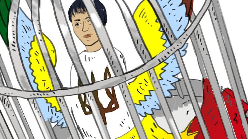 Карикатура тижня: Пташка в клітці
