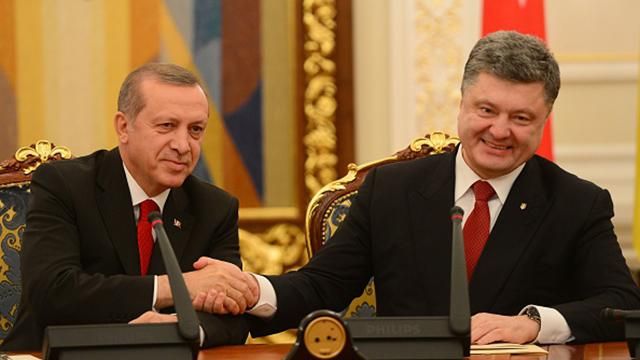Порошенко обсудит действия по возвращению Крыма с Эрдоганом