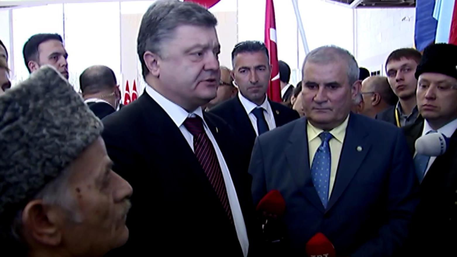 Порошенко предложил Турции украинские газохранилища