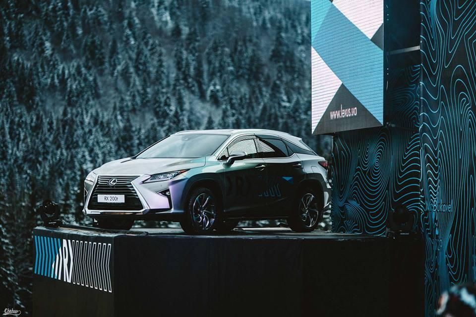 В "Буковеле" отпраздновали выход нового кроссовера Lexus RX