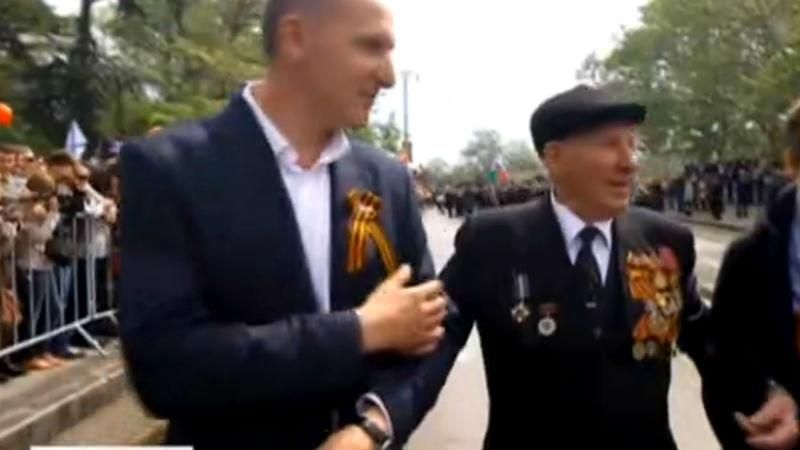 Голова вінницької поліції прийшов на парад з Путіним в окупованому Криму 