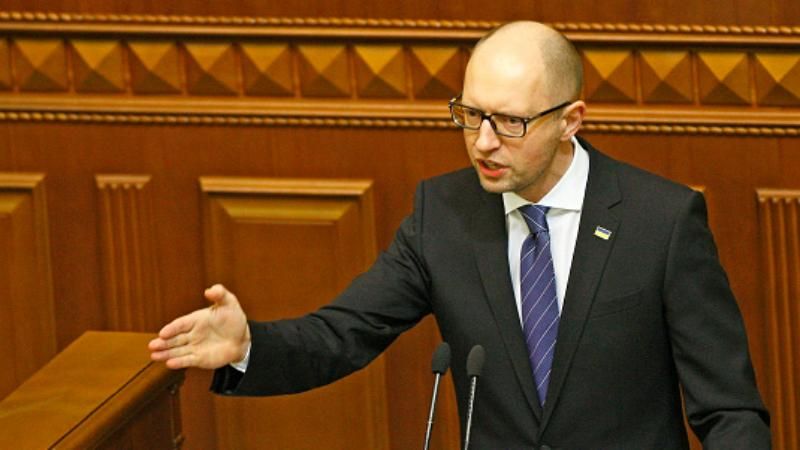 Постанова про відставку Яценюка вже в Раді Постанова про відставку Яценюка вже в Раді