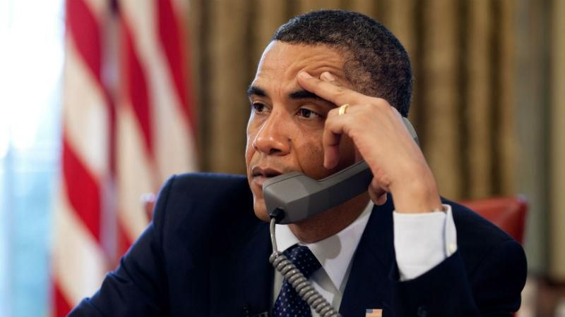 Вихід з Сирії не допоміг. Обама знову нагадав Путіну про мінські угоди Вихід з Сирії не допоміг. Обама знову нагадав Путіну про мінські угоди